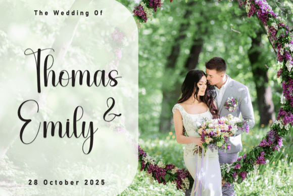 Simple Delight Font PNG with transparent background - Preview 1