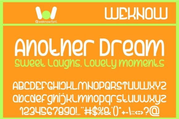 Sleep Tight Font PNG with transparent background - Preview 1