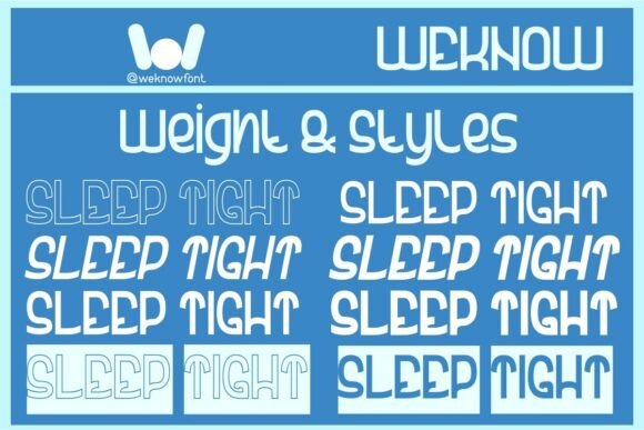 Sleep Tight Font PNG with transparent background - Preview 6