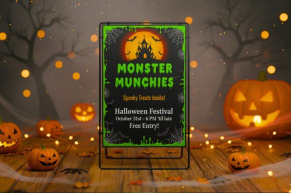 Slime Drip Halloween Font PNG with transparent background - Preview 3