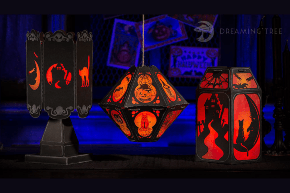 Stingy Jack's Halloween Lantern SVG Bundle
