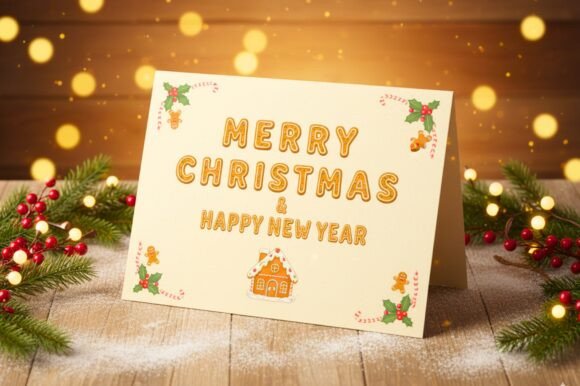 3d Ginger Bread Font - Preview 2