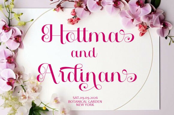 Agattha Seldyana Font - Preview 1