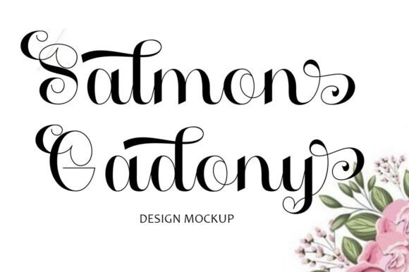 Agattha Seldyana Font - Preview 2