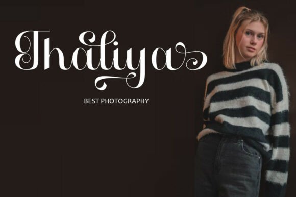 Agattha Seldyana Font - Preview 3