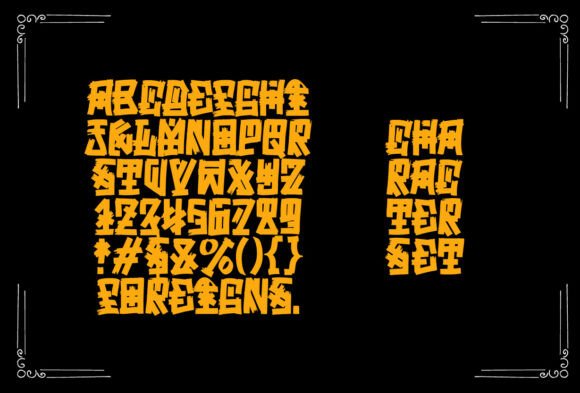 Athena Font - Preview 1
