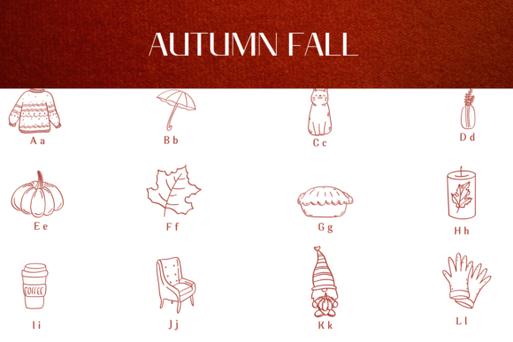 Autumn Fall Font - Preview 1