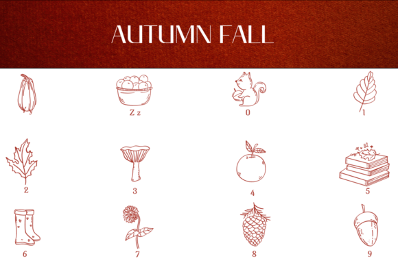 Autumn Fall Font - Preview 3