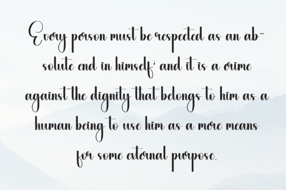 Benefit Font - Preview 5