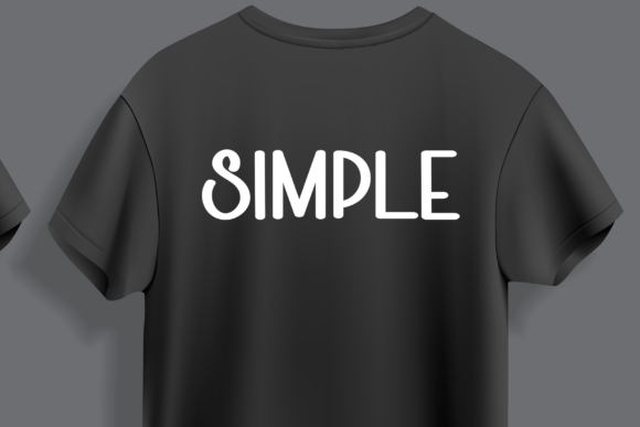 Black Background Font - Preview 2