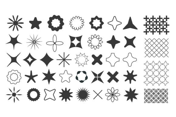 Brutalist Geometric Shapes