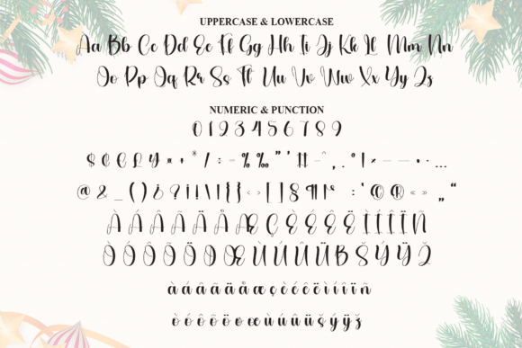 Christmas Font - Preview 5