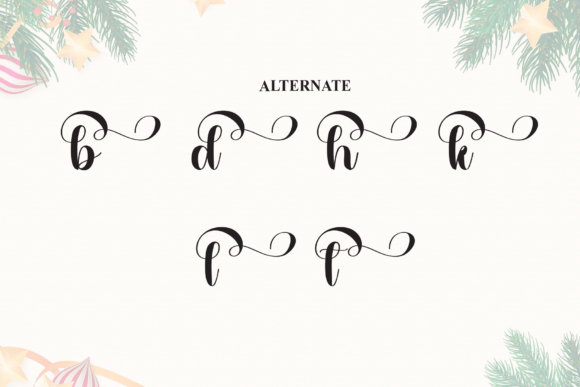 Christmas Font - Preview 6