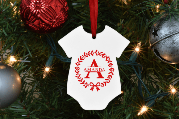 Christmas Wish Monogram Font - Preview 2