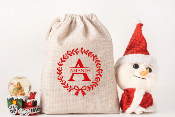 Christmas Wish Monogram Font - Preview 3