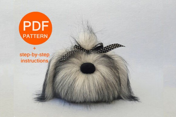 Dog Gnome DIY How to Make Sewing Pattern