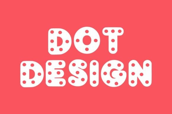 Dotty Bubble Font - Preview 2