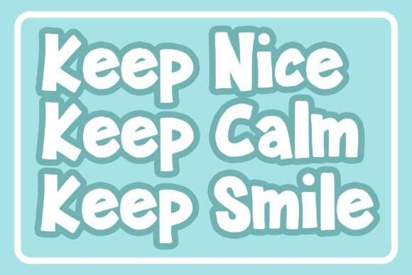 Giggle Comic Font - Preview 2