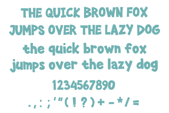 Giggle Comic Font - Preview 3