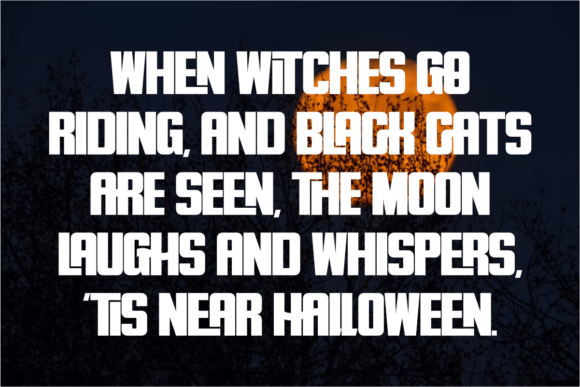 Golden Ghouls Font - Preview 5