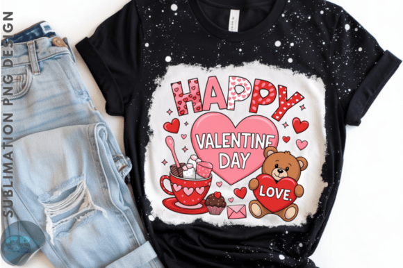Happy Valentines Day Sublimation Png De Graphics