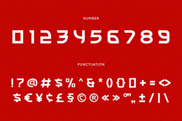 Kanzuri Font PNG with transparent background - Preview 2
