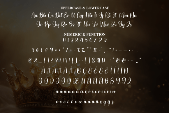 Kingday Font PNG with transparent background - Preview 6