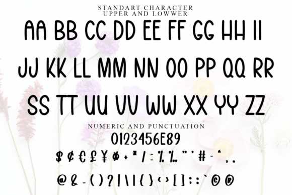 Magnolia Valentine Font PNG with transparent background - Preview 3
