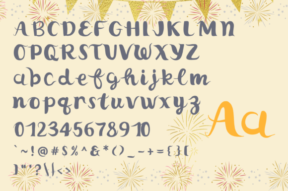 Midnight Swirl Font PNG with transparent background - Preview 1