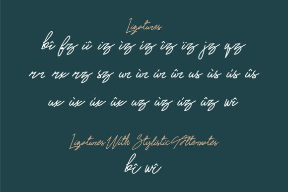 Mythic Sunset Font PNG with transparent background - Preview 4