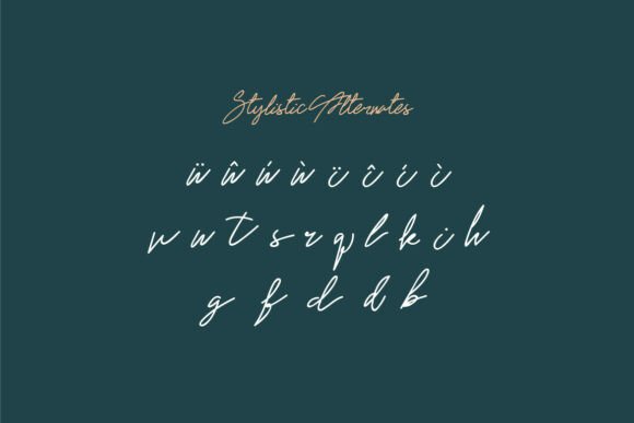 Mythic Sunset Font PNG with transparent background - Preview 5
