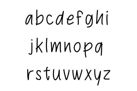 Noteflow Font PNG with transparent background - Preview 2