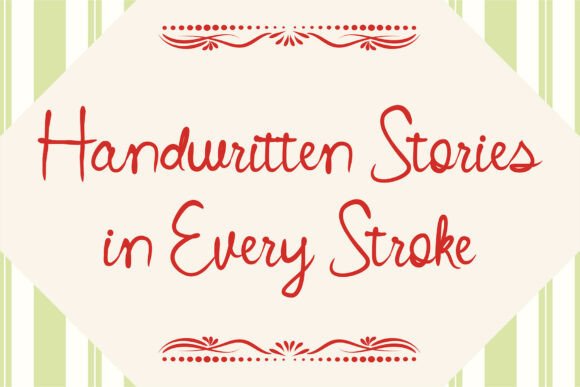 Peach Willow Font PNG with transparent background - Preview 1