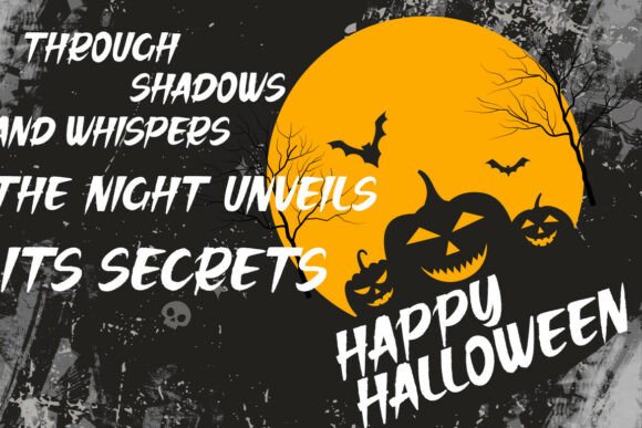Phantomia Font PNG with transparent background - Preview 3