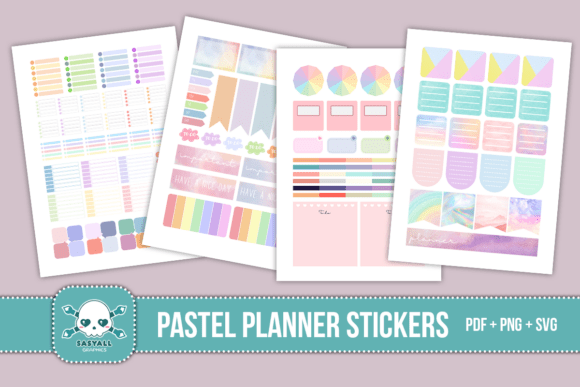 Planner Stickers Pastel