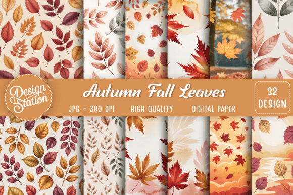 Autumn Fall Leaves Backgrounds