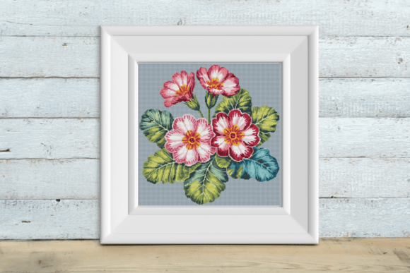 Counted Cross Stitch Pattern Primrose