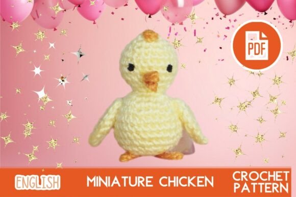 Crochet Chicken / Easter Toy / PDF