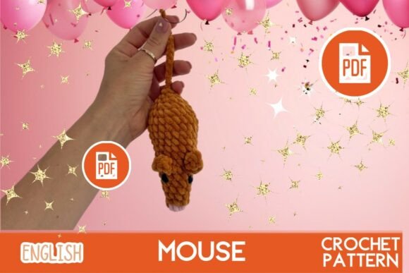 Crochet Rat, Mouse / PDF Amigurumi