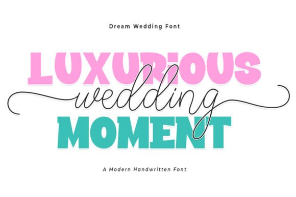 Dream Wedding Duo Font - Preview 6