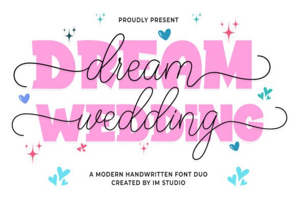 Dream Wedding Duo Font - Preview 2