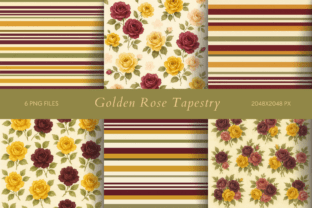 Golden Rose Tapestry