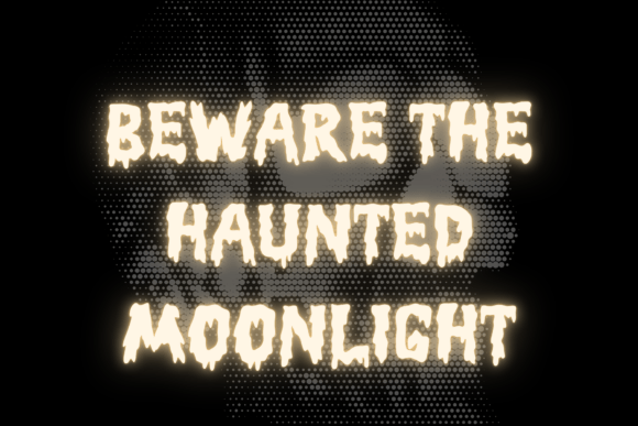 Haunted Palace Font PNG with transparent background - Preview 4