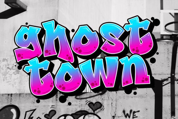 Judge Color Blue Pink Font PNG with transparent background - Preview 4