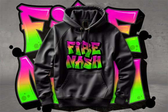 Judge Color Pink Green Font PNG with transparent background - Preview 1