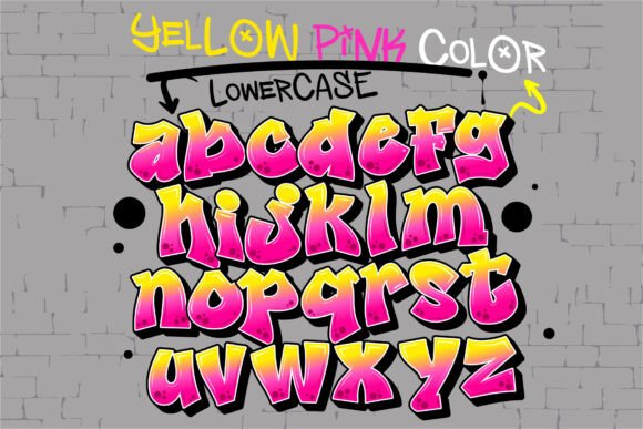 Judge Color Yellow Pink Font - Preview 6