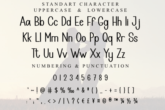 Morning House Font font preview - 6