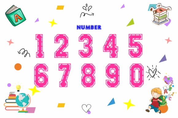 New Teacher Font PNG with transparent background - Preview 5