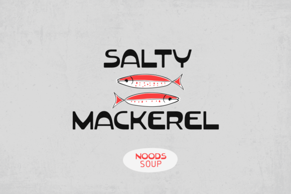 Noods Soup Font PNG with transparent background - Preview 6
