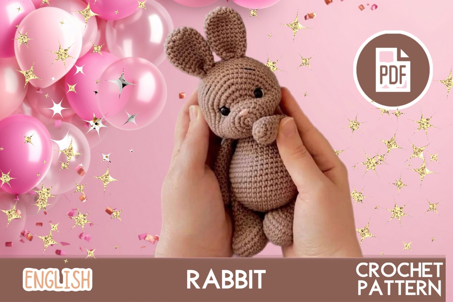 Rabbit Bunny Crochet PDF / Amigurumi